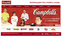 Tablet Screenshot of campbellsoup.com.my