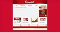 Desktop Screenshot of campbellsoup.com.au