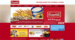Desktop Screenshot of campbellsoup.com.sg