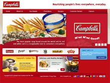 Tablet Screenshot of campbellsoup.com.sg